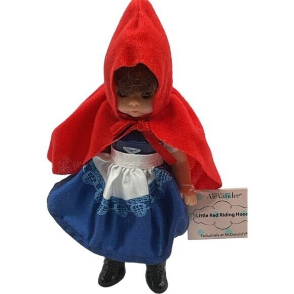 Madame Alexander Little Red Riding Hood Doll McDonalds Exclusive 2010 5" - Picture 3 of 5
